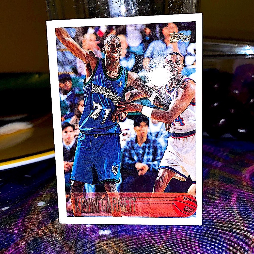 Kevin Garnett Rookie Season Card